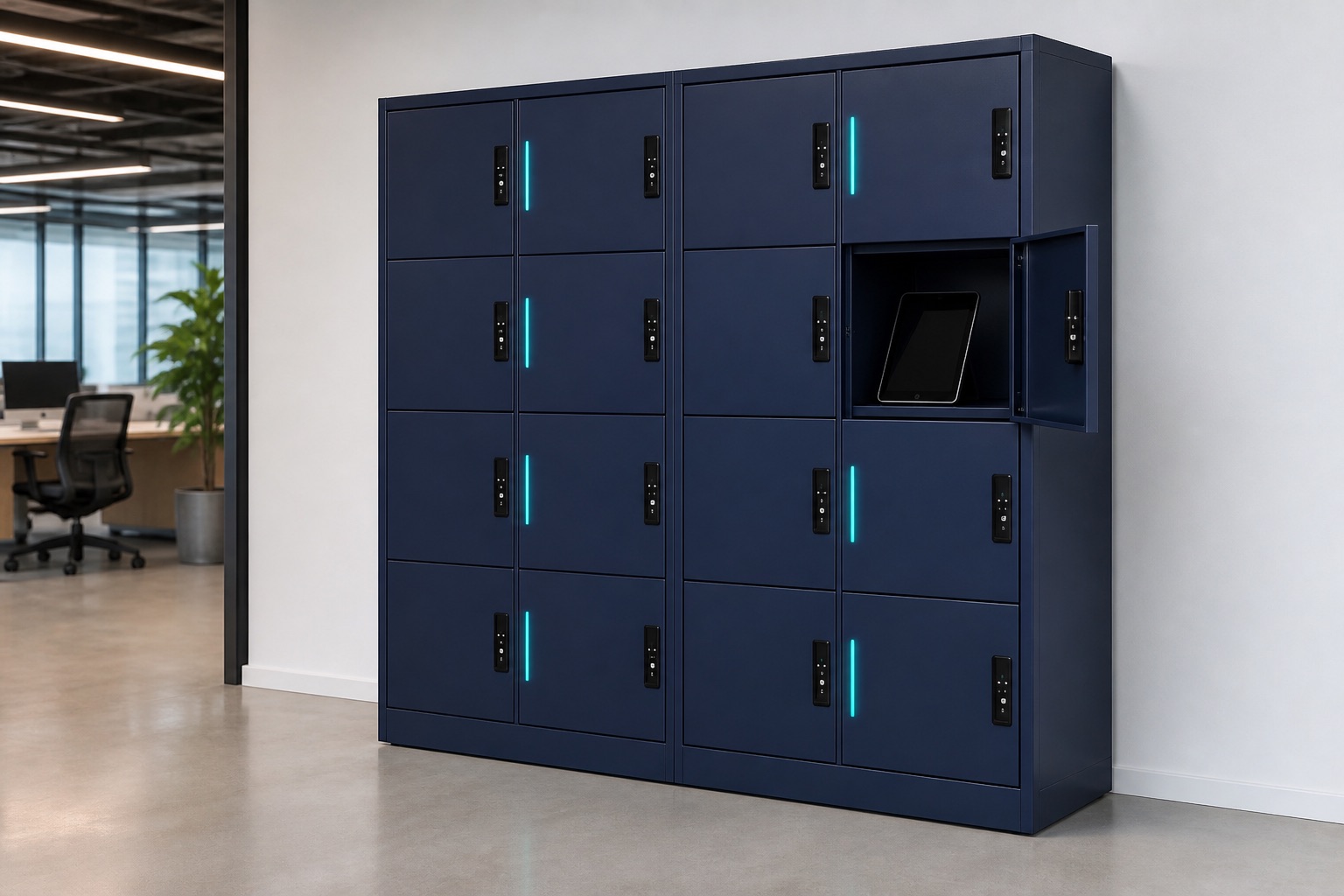 Illustrated visualisation of Device Dispensers — not a photograph of a VERO product or installation.