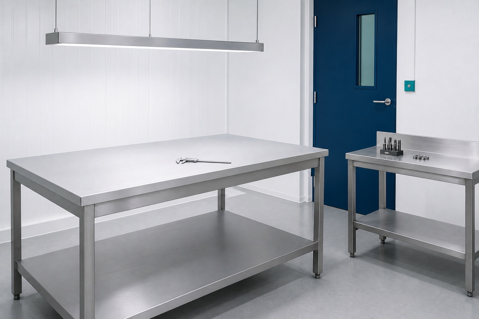 Illustrated visualisation of Inspection Tables — not a photograph of a VERO product or installation.