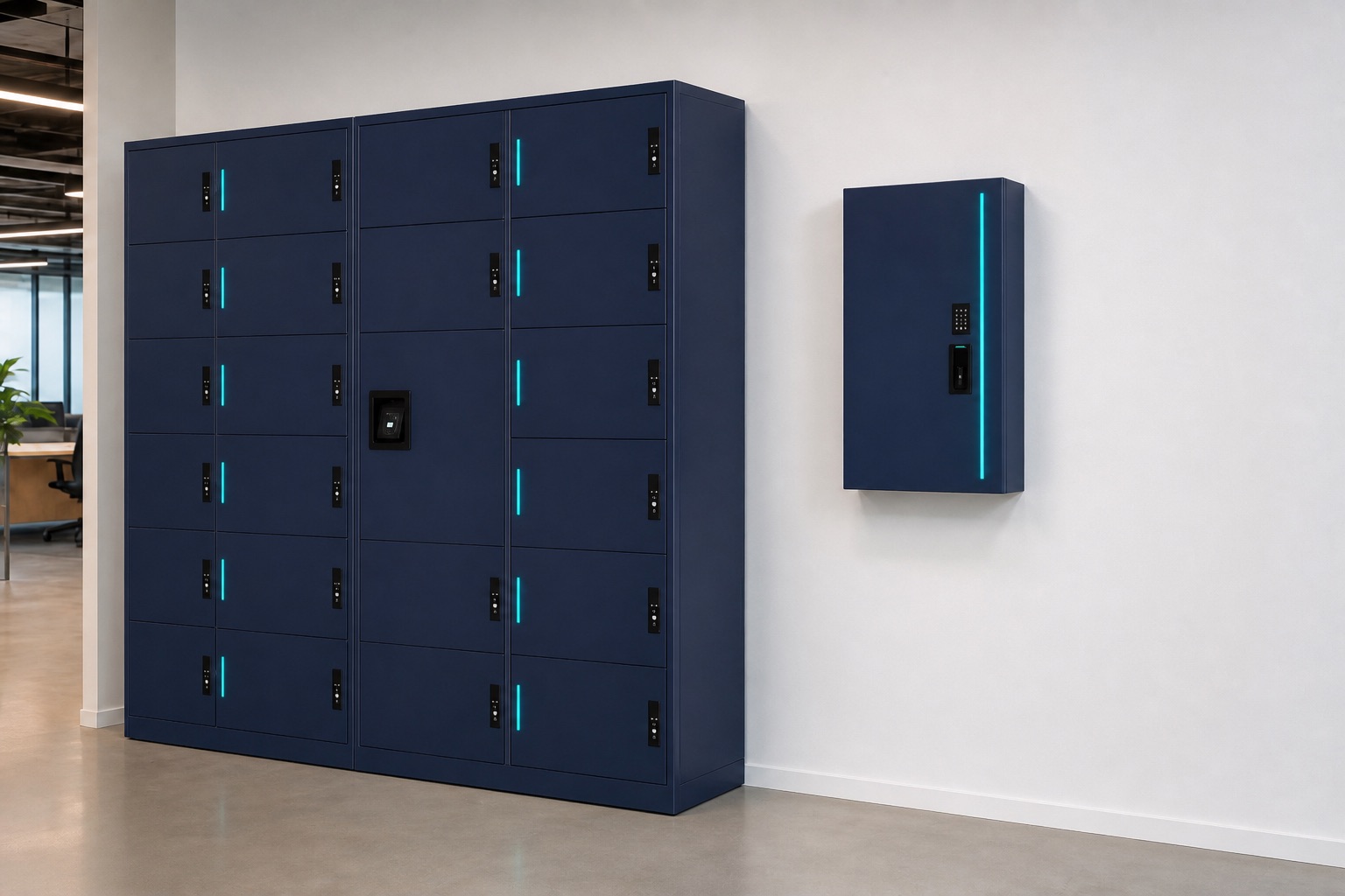 Illustrated visualisation of VERO Smart Control Platform — not a photograph of a VERO product or installation.